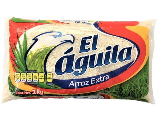 [0000266] ARROZ EL AGUILA BOLSA 900GR