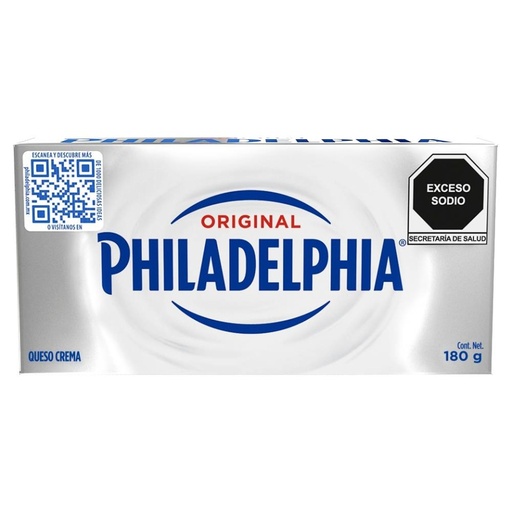 [0000305] QUESO CREMA PHILADELPHIA ORIGINAL 180GR