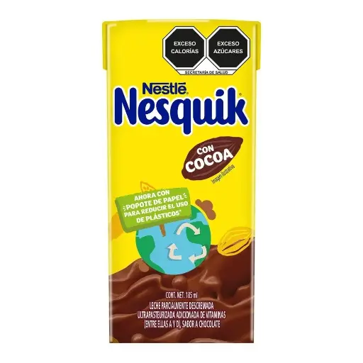 LECHE NESQUIK CHOCOLATE 185ML