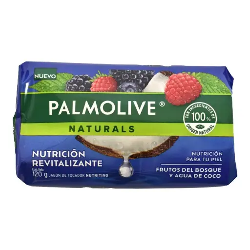 [0000445] JABON PALMOLIVE NATURALS BOSQUE/COCO 120GR