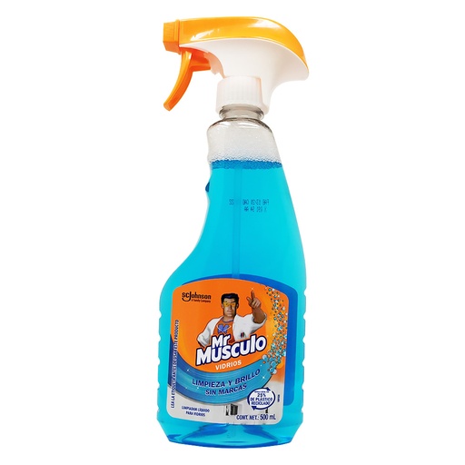 [0000630] LIMPIADOR MR MUSCULO VIDRIOS 500ML ATOMIZADOR