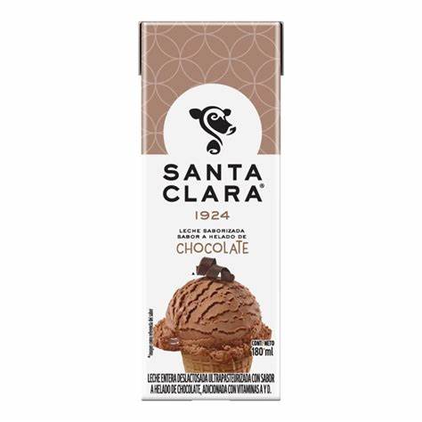 [0000508] LECHE SANTA CLARA CHOCOLATE 180ML